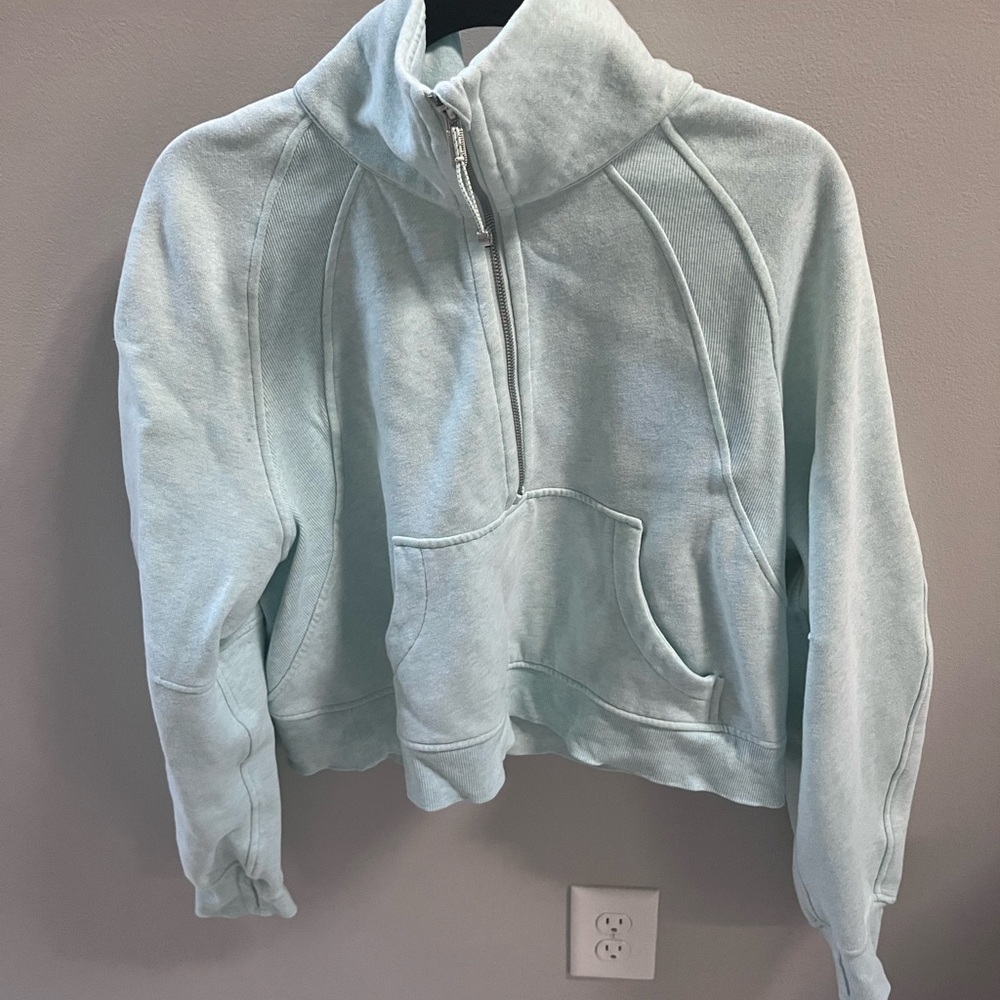 Lululemon cropped scuba sweatshirt